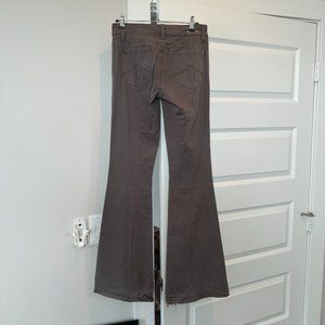 Level 99 Dahlia Flare Jeans, Gray